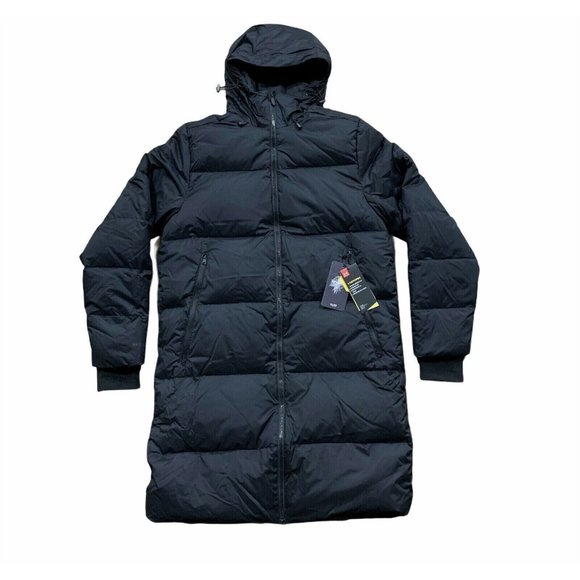 UNDER ARMOUR 1346321 001 STORM 600 Down Parka XL Coat Jacket Black Hoodie s-7711 - Picture 5 of 9